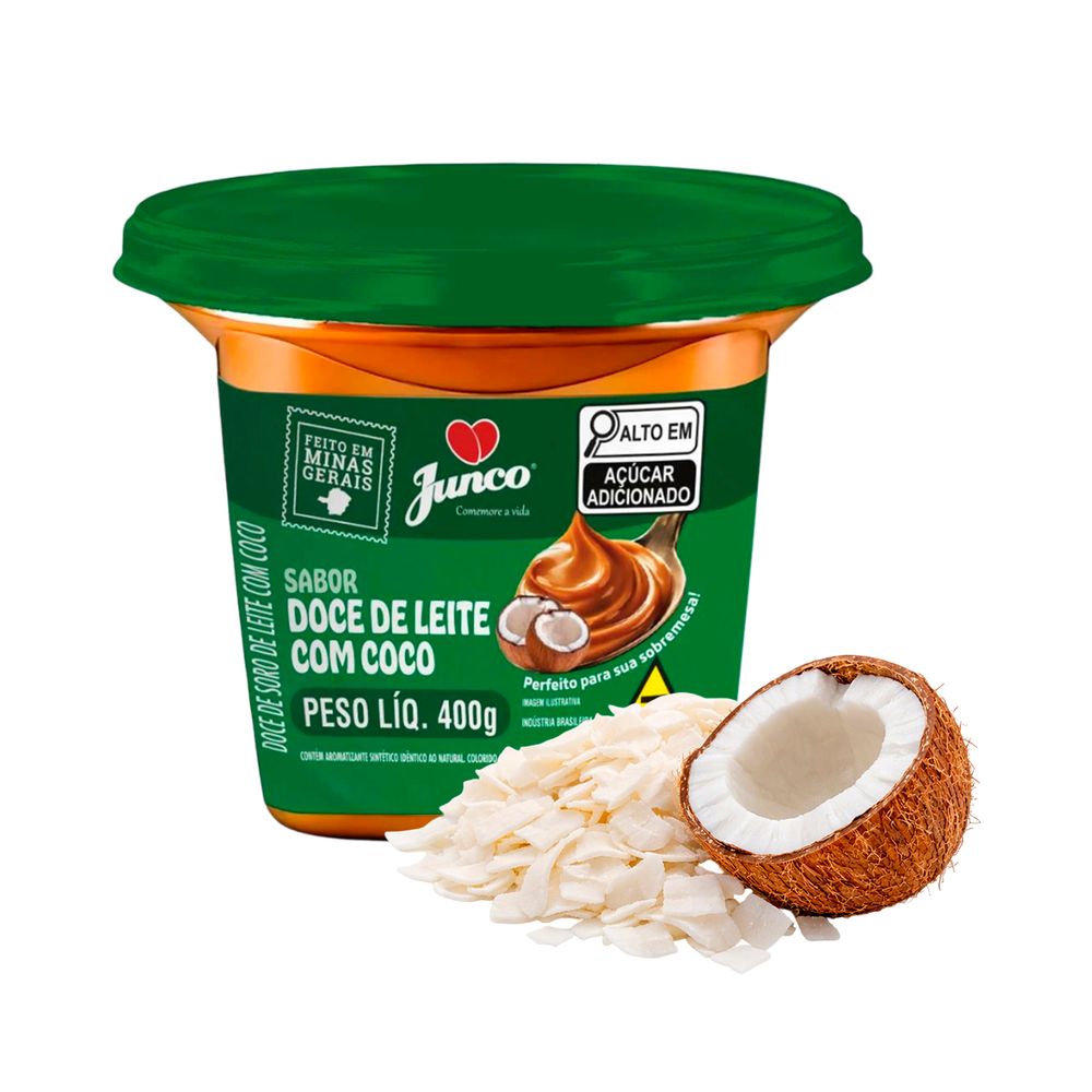 Recheio Junco Doce de Leite com Coco 400g-3-